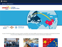 Tablet Screenshot of orientplus.eu